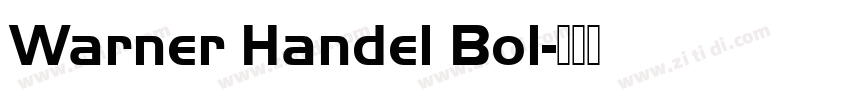 Warner Handel Bol字体转换